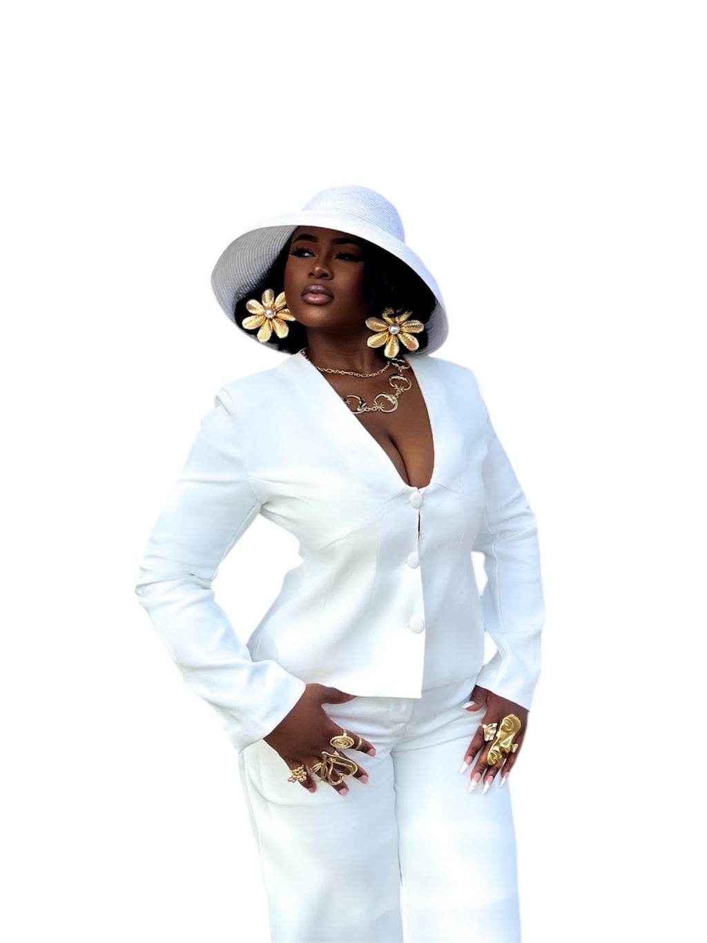 White Kreyln Suit