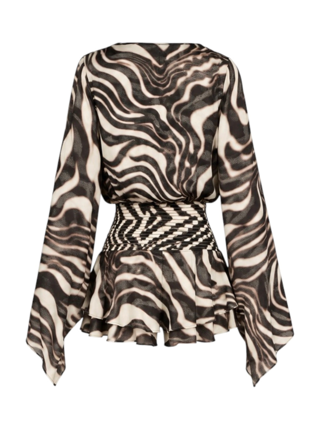 Zima Zebra Print Dress
