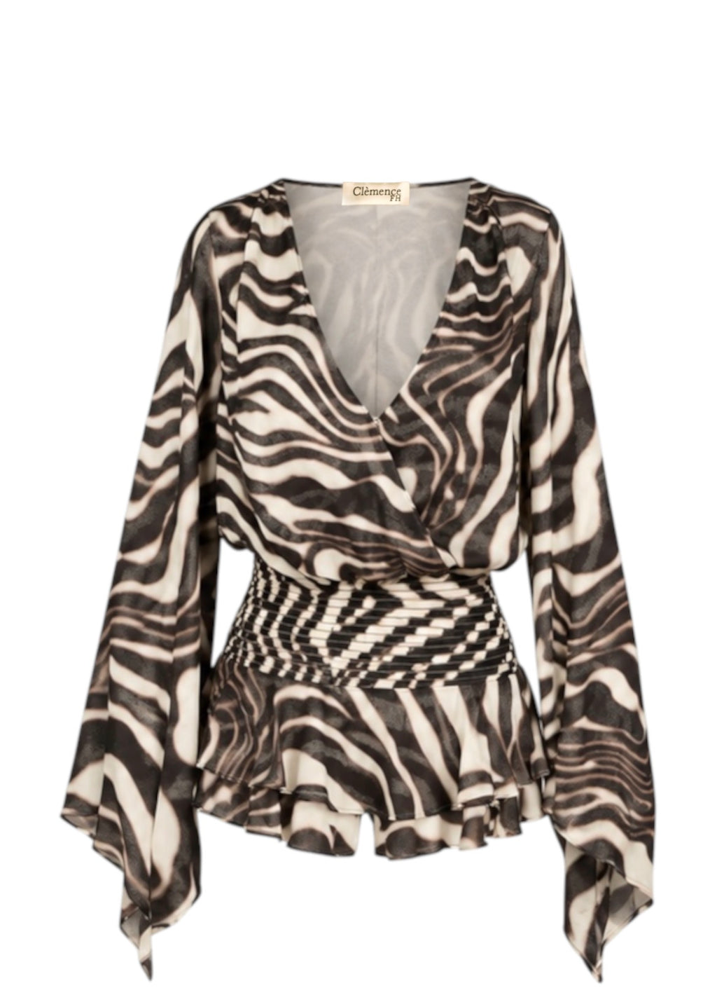 Zima Zebra Print Dress