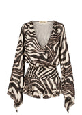 Zima Zebra Print Dress